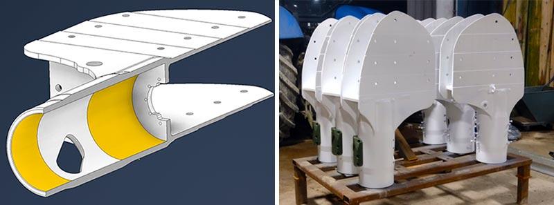 New E-3120 Flat Root Blade Holders