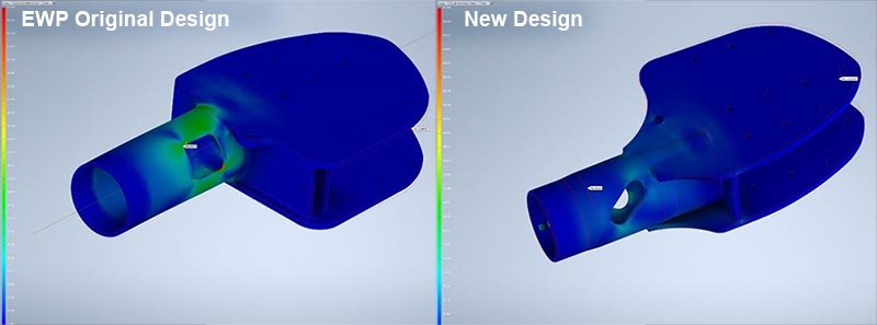 Original Endurance Wind Power Design Versus New Design